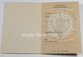 Аттестат за 11 класс до 1994 в Архангельске