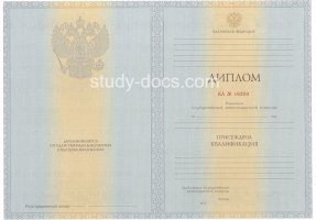 Диплом специалиста 2012-2013 в Архангельске